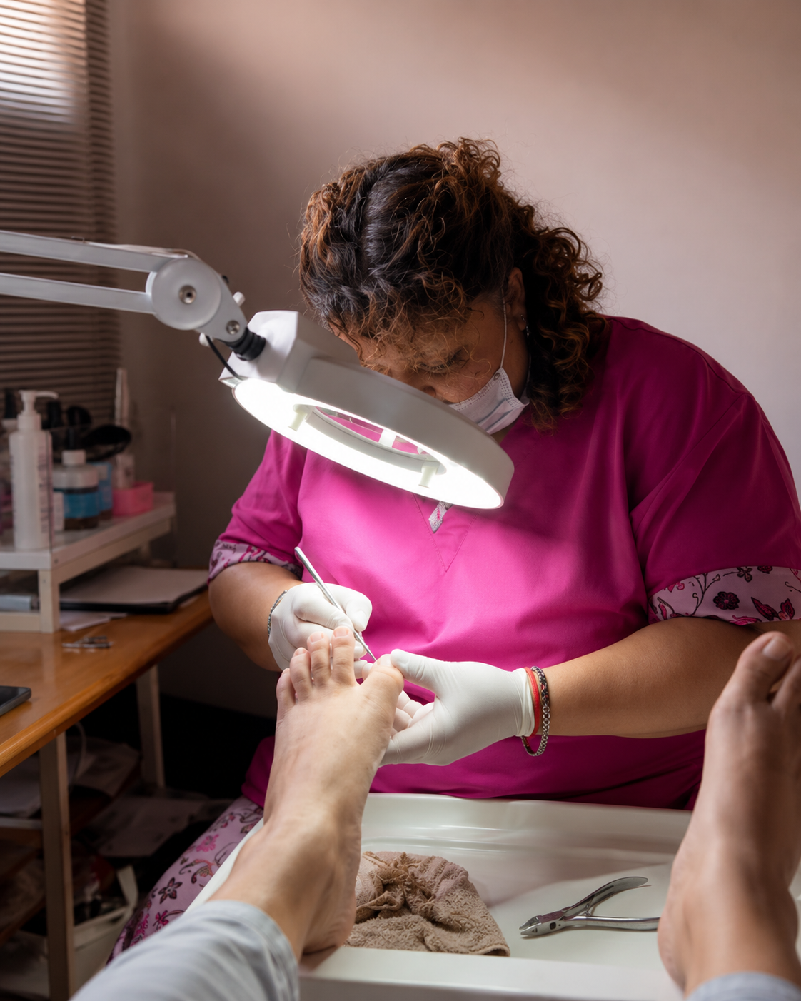 Podocosmiatra Verónica — cuidado profesional de tus pies
